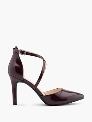 Catwalk Tacones con hebilla Burdeos