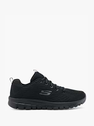 Skechers Маратонки Черен
