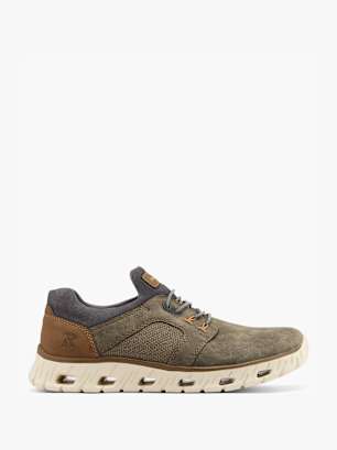 Rieker Sport Slip On Sneaker Khaki