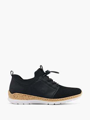 Rieker Slip-on маратонки Черен