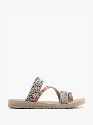 Skechers Sandalia Taupe