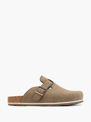 Memphis One Closed-back slipper Brown