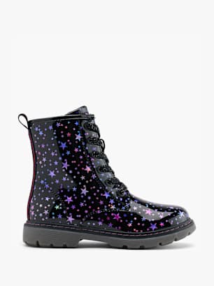 TOM TAILOR Schnürboots Schwarz