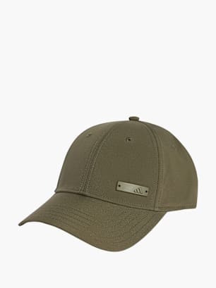 adidas Шапка с козирка Маслинено зелен