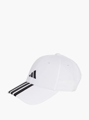 adidas Шапка с козирка Бял