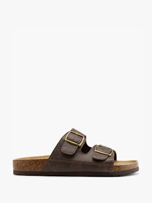 Björndal Zapatillas de casa abiertas Marrón