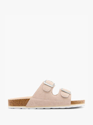 Björndal Zapatillas de casa abiertas Rosa