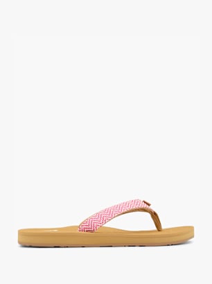 ROXY Sandal med tå-split Pink