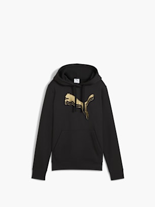 PUMA Sweat à capuche Noir