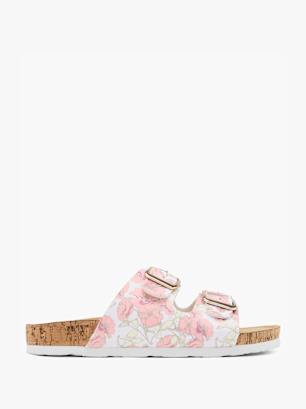 Björndal Zapatillas de casa abiertas Blanco