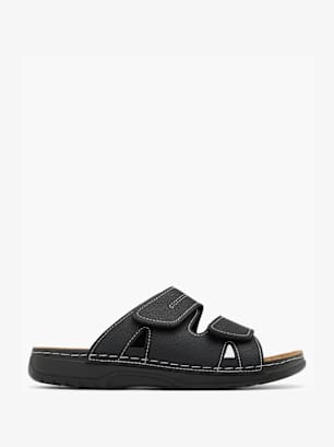 Björndal Sapato de casa aberto Preto