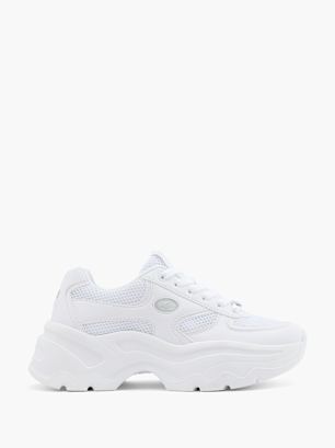 Buffalo Chunky sneaker Vit