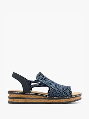 Rieker Sandale Blau