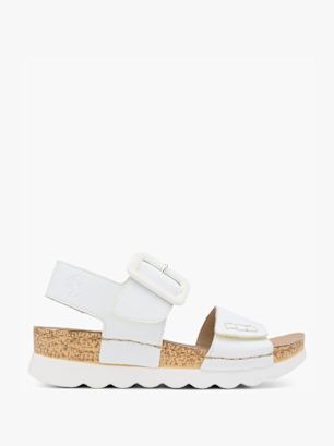 Rieker Sandale Blanc
