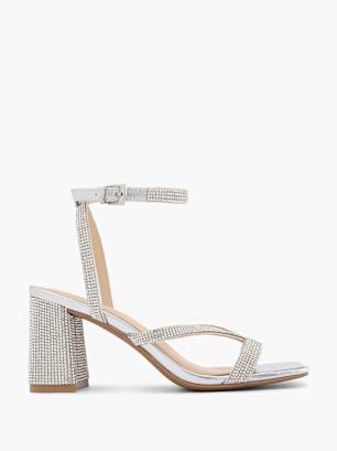 Catwalk Sandale Srebrna
