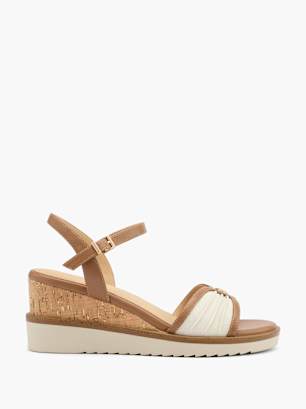 ESPRIT Sandalias Coñac