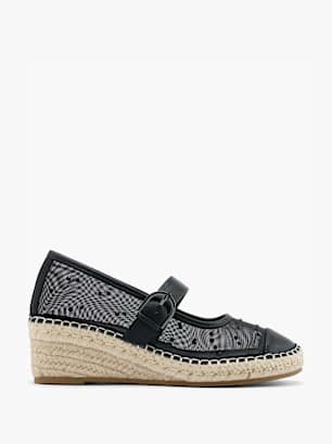 Catwalk Espadrille Sort