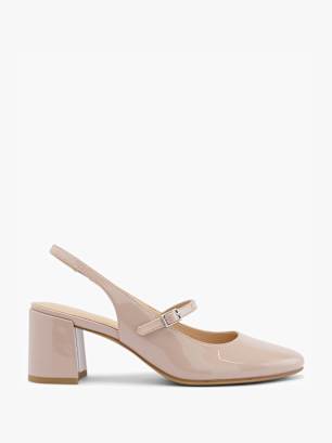 Graceland Slingback salonke Nude