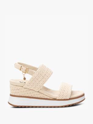 Xti Sandalias de tacón Beige