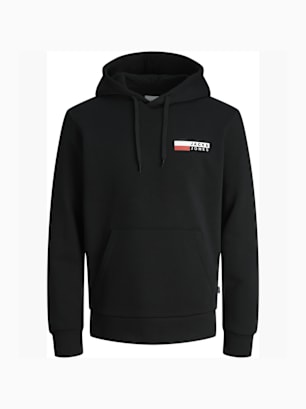 JACK & JONES Sweat à capuche Noir