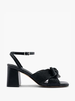 Catwalk Højhælet sandal Sort