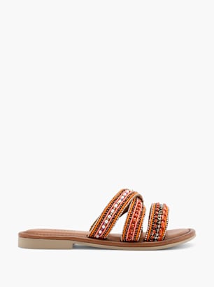 5th Avenue Slip-in sandal Orange