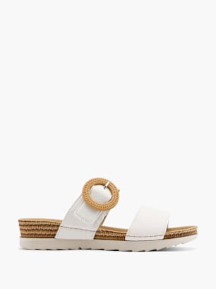 Easy Street Chinelo com palmilha alta Branco