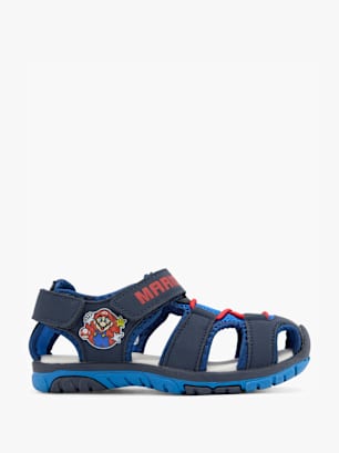 Super Mario Sandalias Azul