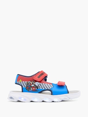 Super Mario Sandalias Azul