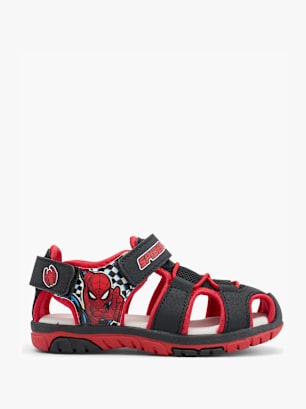 Spider-Man Sandale Schwarz