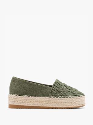 Graceland Espadrile Zelena