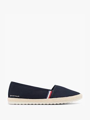 TOM TAILOR Espadrilky Tmavě modrá