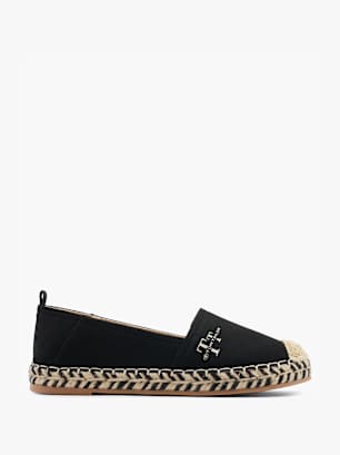 TOM TAILOR Espadrille Sort