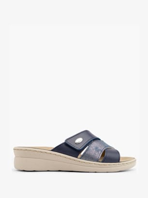 Easy Street Flache Pantolette Blau
