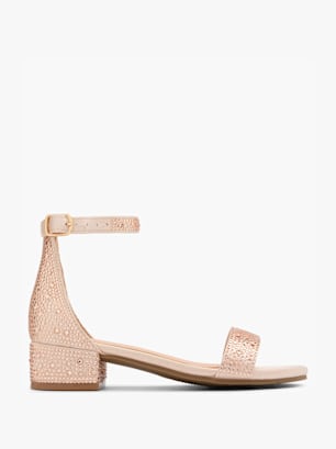 Graceland Tacones con hebilla Beige