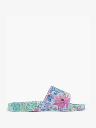 Blue Fin Slides Plava