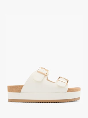 Graceland Chinelo com palmilha alta Branco