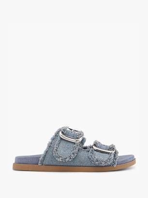 Catwalk Ciabatta con plantare profondo Blu