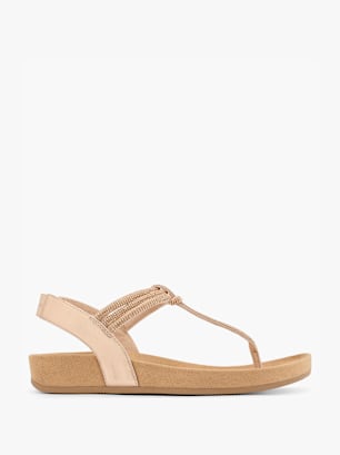 Graceland Flip flop Beige