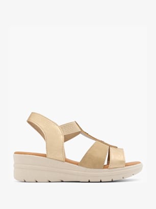 Easy Street Sandalo con tacco Oro