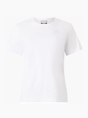 Kappa T-Shirt Weiß