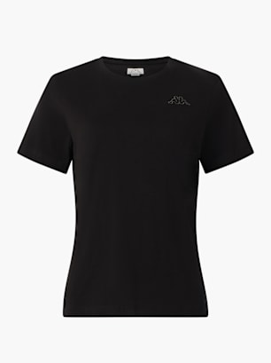 Kappa T-Shirt Schwarz