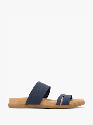 Graceland Slip in sandal Blå