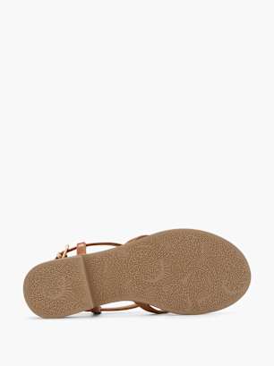 Graceland Sandale Cognac