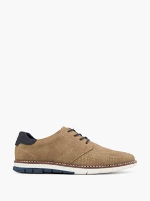 AM SHOE Stringata Marrone