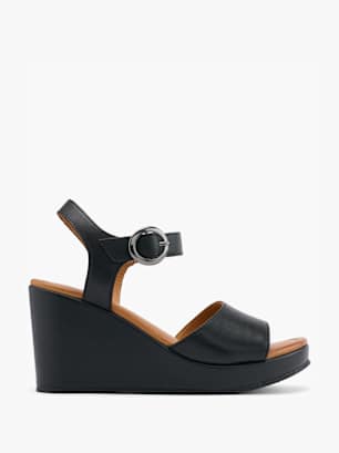 5th Avenue Sandale Schwarz