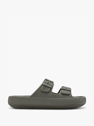 Blue Fin Klapki Khaki