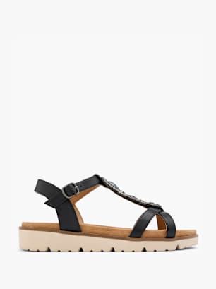 Easy Street Sandalias Negro
