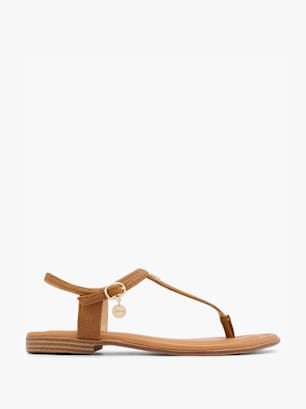 s.Oliver Zehentrenner-Sandale Cognac