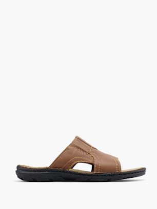AM SHOE Backless slipper Brown